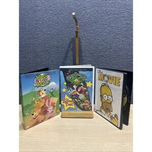 Movies Yogi Bear, Cabbage Patch Kids & The Simpsons DVDs Lot of 3